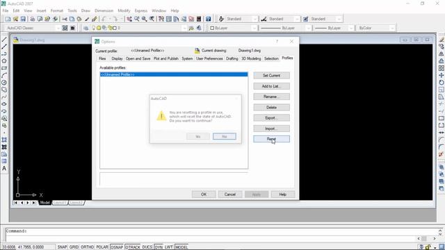 How to reset Autocad settings to default 2007,2010,2014,2016,2018 смотреть онлайн