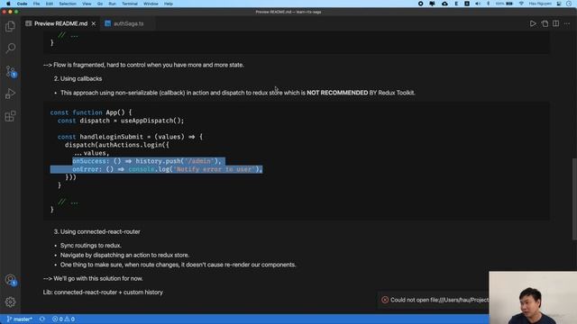 Redux Saga: 18 - Phân tích cách xử lý navigation trong redux saga смотреть онлайн