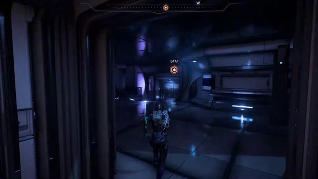 Mass Effect Andromeda Cora's loyalty mission (hardcore difficulty) PC gameplay смотреть онлайн