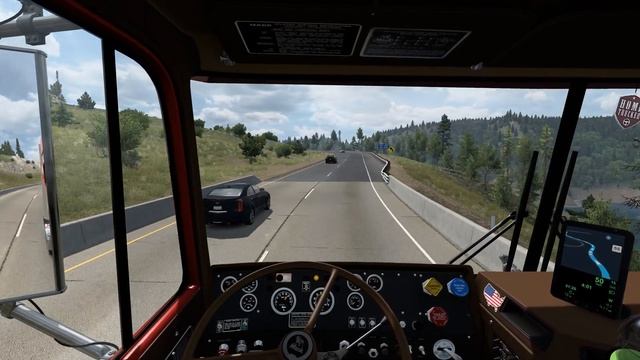 *Mack Cruiseliner* *Free Race Trailer* Race Car Haul Redding to Hilt Project Nex-Gen ATS 4K 1.48 смотреть онлайн