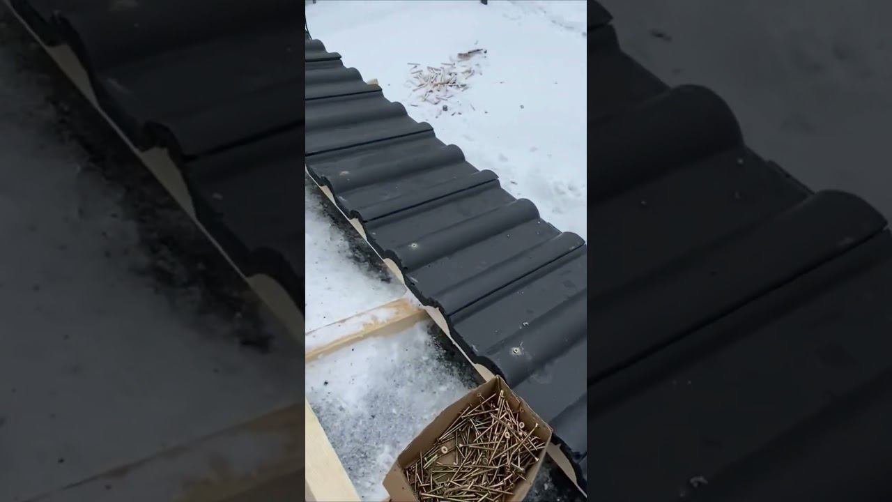 Монтаж цементно-песчаной черепицы 2 смотреть онлайн