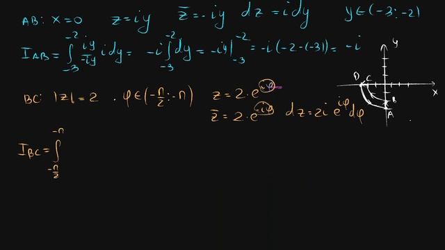 Интеграл по замкнутому контуру смотреть онлайн