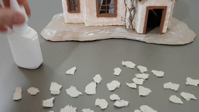 Домик в стиле европейской деревни из картона своими руками / DIY смотреть онлайн