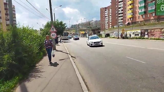 прогулка по мкр солнечный, Красноярск 08.2023г ч2 смотреть онлайн