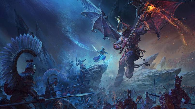 Total War WARHAMMER III Пытаемся войти во вселенную Вархаммера