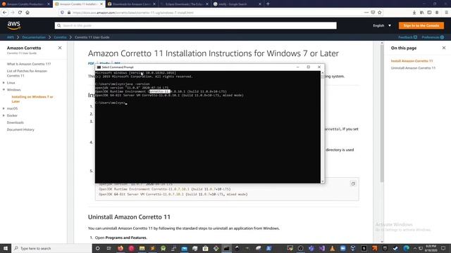 Setup Eclipse and a JDK on Windows 10 смотреть онлайн