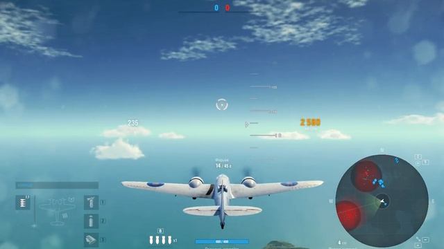 WoWp 2.0. Прем бомбер с историей - Bristol Blenheim Mk.IV. Life-обзор