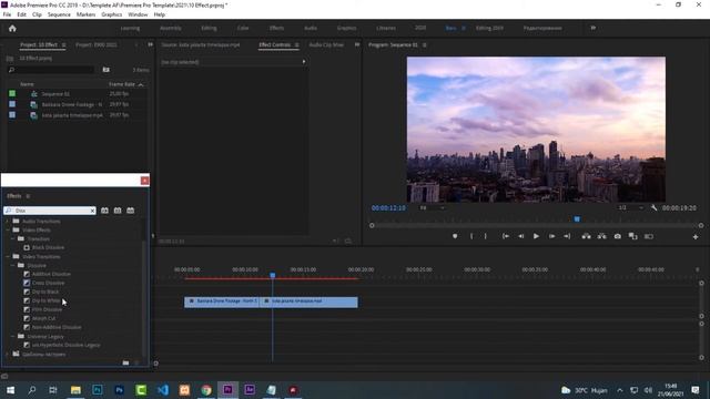 10 Efek Transisi Video yang Sering Digunakan || Adobe Premiere Pro смотреть онлайн