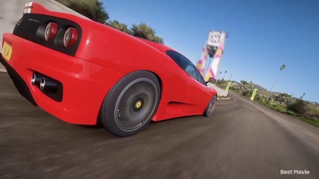 2003 Ferrari 360 challenge stradale around HokiHoshi test track fh5 (2.49.7) смотреть онлайн