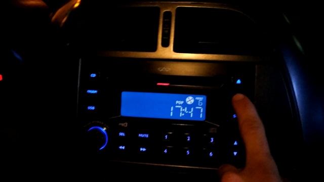 Chery Tiggo T11 установка времени на часах