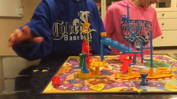 We trapped a MOUSE!! ?The Mouse Trap Game? |Just Jake|