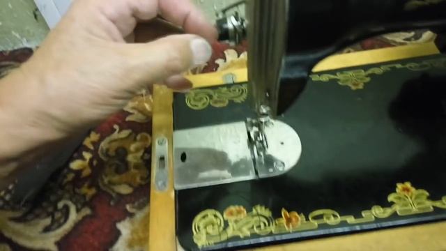 Настройка старой швейной машинки 