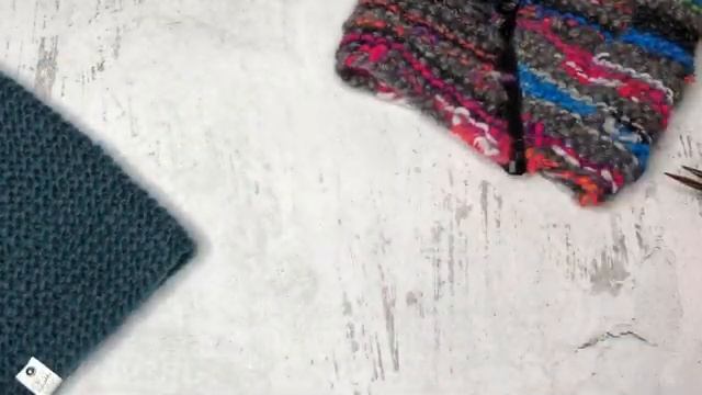 Незаметный стык при вязании платочного узора по кругу смотреть онлайн