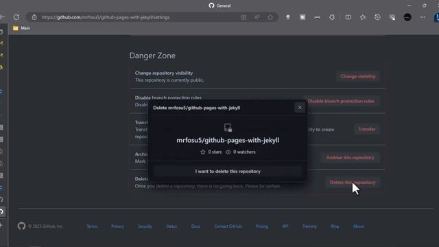 HOW TO DELETE A GITHUB REPOSITORY смотреть онлайн
