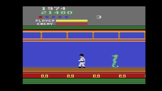 Kung-Fu Master for the Atari 2600 смотреть онлайн