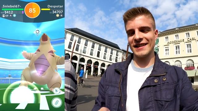 Ladebildschirm vs Despotar | Pokémon GO Raid Challenge смотреть онлайн
