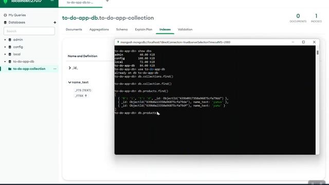 MongoDB Shell - Insert into Products and View смотреть онлайн