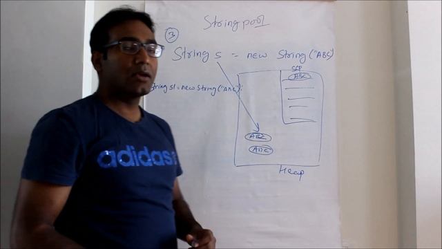 String Pool in Java | How many String object with String s = new String("ABC"). смотреть онлайн