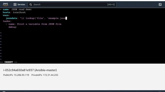 Ansible Reads a Json File as Variable & From_Json Filter | TamilHarshaSelvi смотреть онлайн