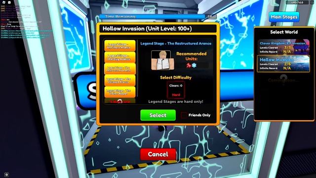 Unlocking The *NEW* LIMITED TIME UNIT From Hollow Invasion! (Update 7.6) - Anime Adventures! смотреть онлайн