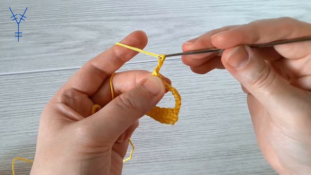 Сложные столбики. Вязание крючком для начинающих. Урок 2. смотреть онлайн