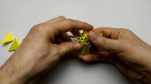 Ромашка ? оригами из модулей