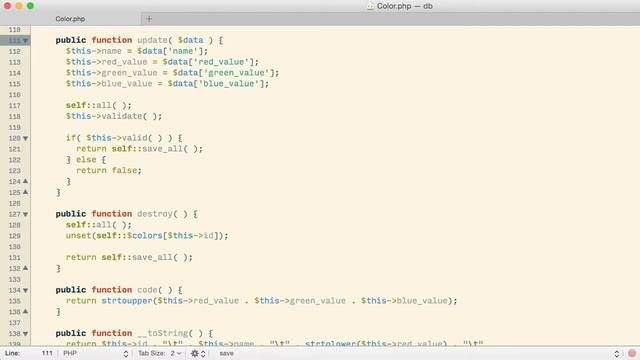 PHP37.0B Example: Database for Colors Part 2 смотреть онлайн