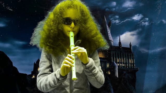 Harry Potter Theme Song (Hedwig's Theme) Flute Recorder смотреть онлайн