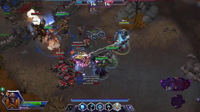 Heroes of the Storm - Tassadar Damage Build by Fan, Pro Player & Top 10 Masters League! смотреть онлайн