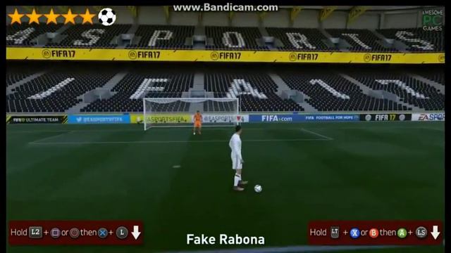 Финты В FIFA 17 смотреть онлайн