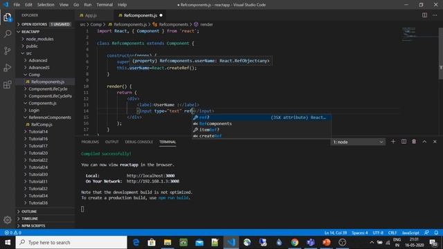 Tutorial 47 How to use Ref in React JS смотреть онлайн