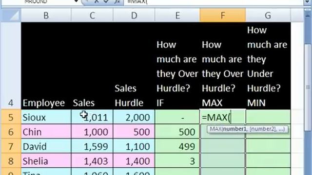 Excel Magic Trick 99 Instead of IF function use MAX and MIN! смотреть онлайн