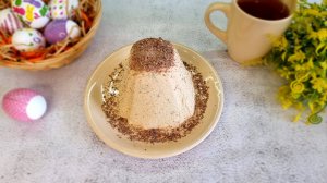 Творожная пасха с варёной сгущёнкой