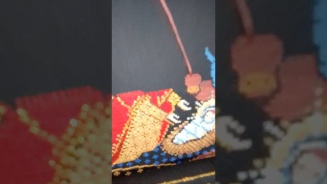 5. Вышивка крестом. Рождество и ангелы поют. смотреть онлайн