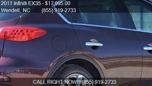 2011 Infiniti EX35 for sale in Wendell, NC 27591 at Auto Di смотреть онлайн
