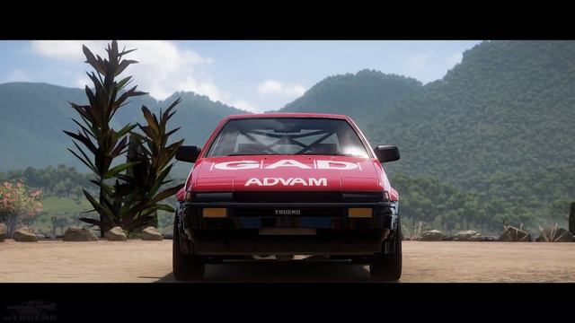 TRUENO AE86 coupe из INITIAL D Shinji Inui ? Сложнейший противник Такуми! смотреть онлайн