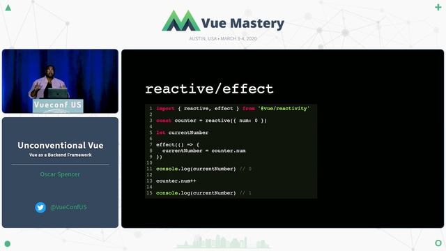 Unconventional Vue - Vue as a Backend Framework by Oscar Spencer | VueConf US 2020 смотреть онлайн