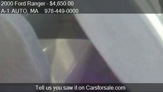 2000 Ford Ranger XLT SuperCab 4WD - for sale in PEPPERELL, M смотреть онлайн