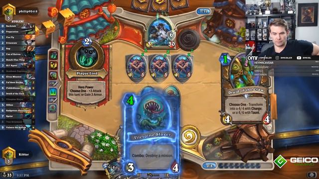 (Hearthstone) Flooping Tess = INSANITY! смотреть онлайн
