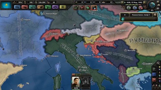 Hearts of Iron IV Modern Times - Казахстан (1) - Второе Пришествие смотреть онлайн