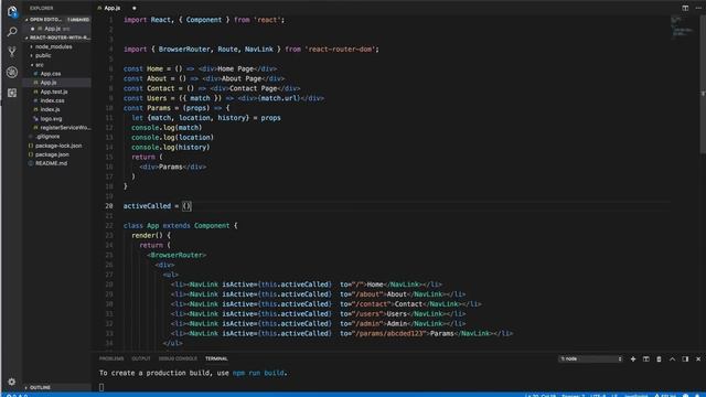 #05 - React Router Redux - NavLink смотреть онлайн