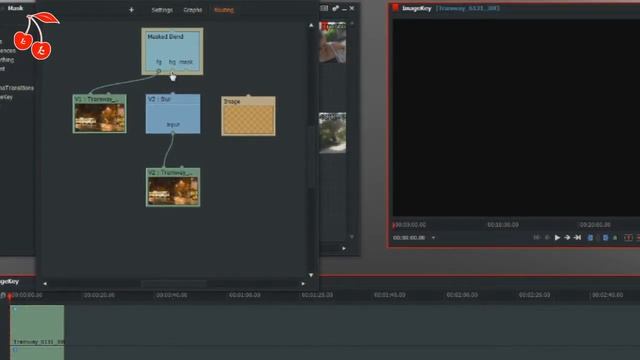 Использование масок. Урок по программе Lightworks для монтажа видео.
