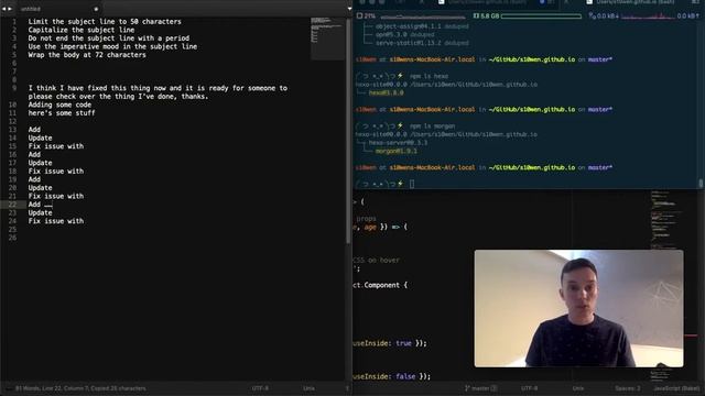 062: Writing Good Git Commit Messages смотреть онлайн