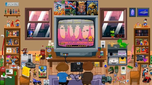 Super Fantasy Zone (SEGA Genesis) - Recollection смотреть онлайн