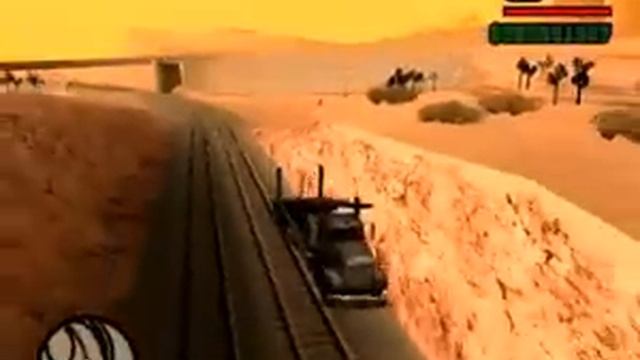 GTA San Andreas - №2 - как остановить поезд [single] смотреть онлайн
