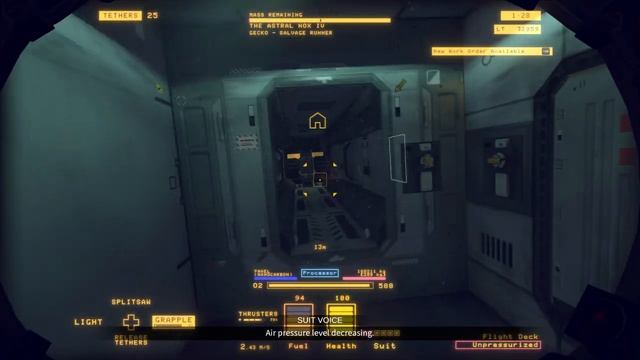 Salvage Runner Air Pressure Issues - Hardspace: Shipbreaker смотреть онлайн