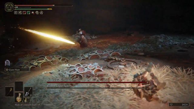 Elden Ring - Cleanrot Knight x2 (Spear and Sickle) (Abandoned Cave) смотреть онлайн