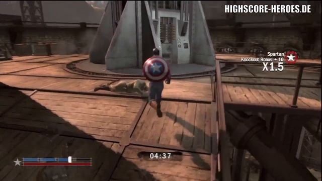 Captain America: Super Soldier - Baron von Strucker Boss Fight (HD) смотреть онлайн