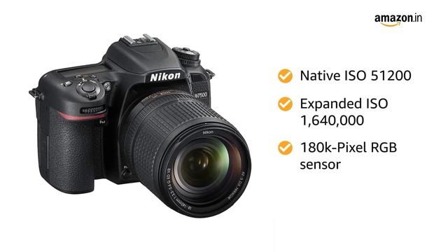 Buy Nikon D7500 20.9MP Digital SLR Camera (Black) With AF-S DX NIKKOR 18-140mm F/3.5-5.6G ED VR Len