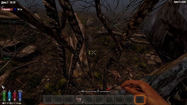 011. 7DtD Alpha 21.2. Classic Style Hardcore. День 1 [20240303]